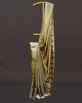 Opulent Gold Tissue Kanjivaram Silk Saree